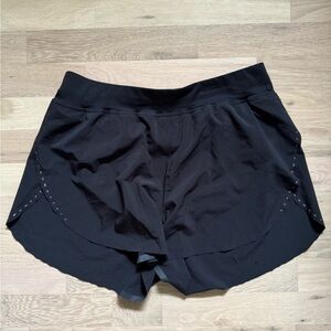 lululemon athletica Black Athletic Shorts *with tiny snag on back (pictured)